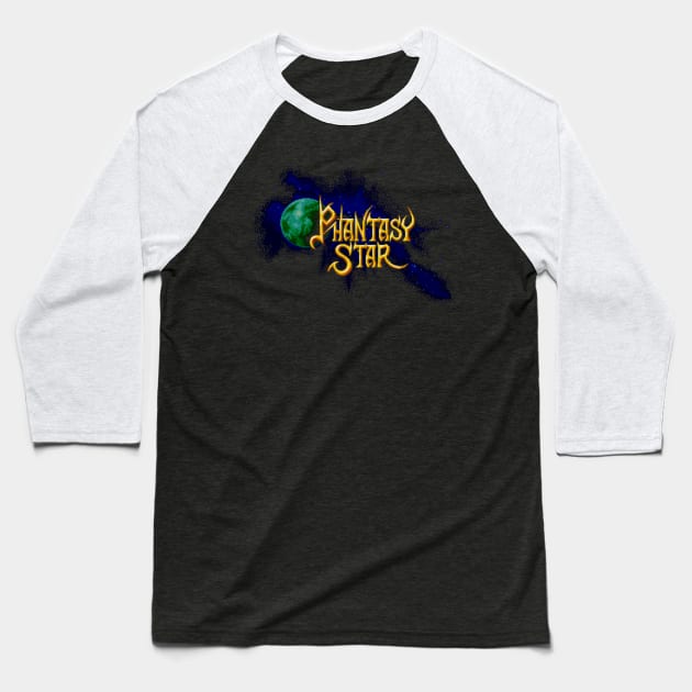 Phantasy of the Stars Baseball T-Shirt by Quillix